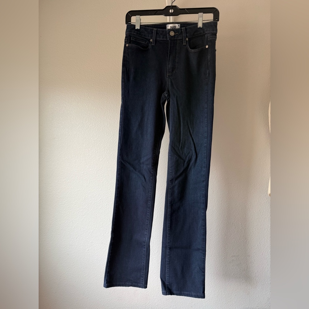 Paige womens Dark Blue Jeans